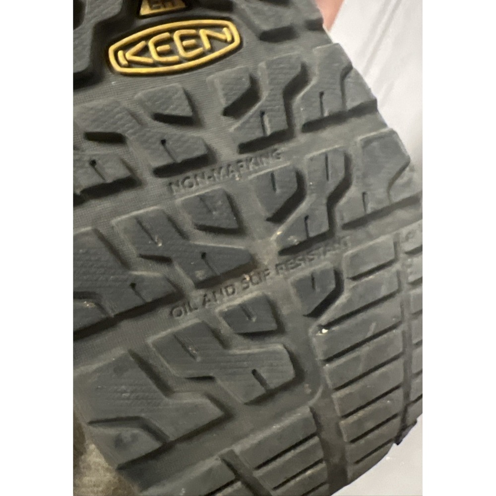 KEEN Steel Toe Work Shoes Men's Utility ASTM F2413-18 Black Size 9.5EE - Picture 6 of 12